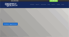 Desktop Screenshot of crossfitgoliath.com
